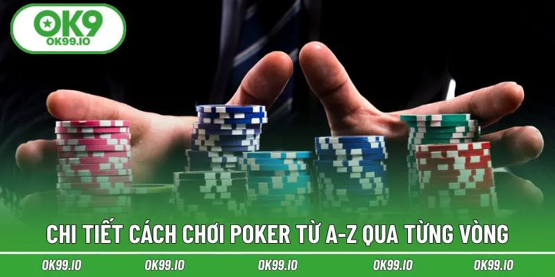 Chi tiết cách chơi Poker từ A-Z qua từng vòng