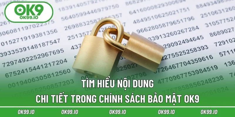 Tìm hiểu chi tiết nội dung trong bảo mật chính OK9